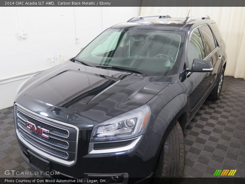 Carbon Black Metallic / Ebony 2014 GMC Acadia SLT AWD