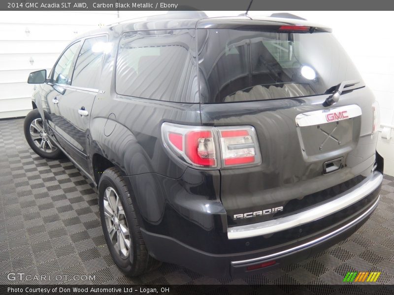 Carbon Black Metallic / Ebony 2014 GMC Acadia SLT AWD