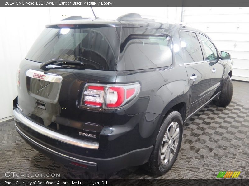 Carbon Black Metallic / Ebony 2014 GMC Acadia SLT AWD