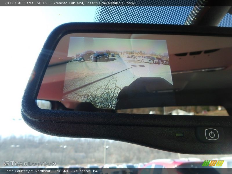 Stealth Gray Metallic / Ebony 2013 GMC Sierra 1500 SLE Extended Cab 4x4