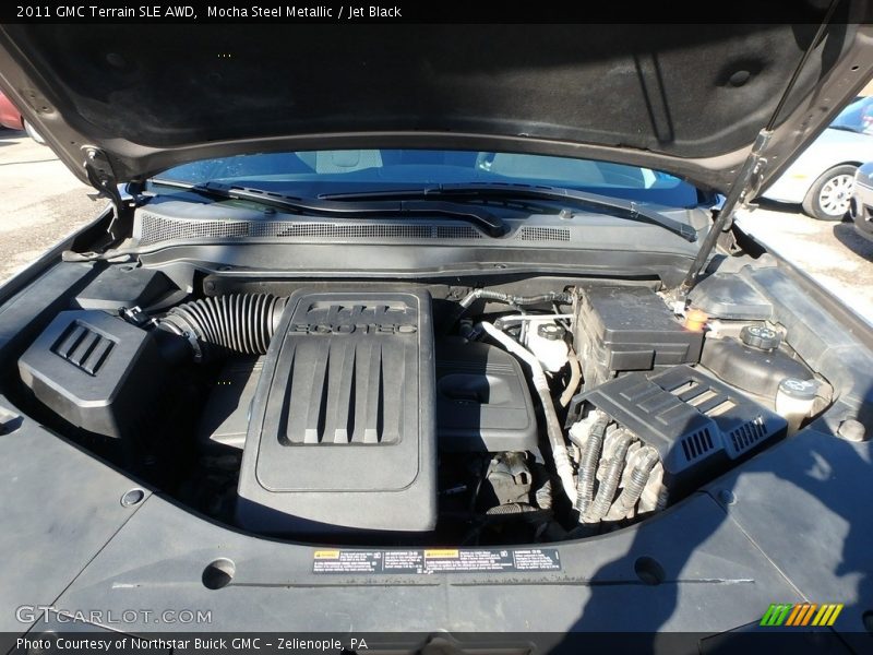 Mocha Steel Metallic / Jet Black 2011 GMC Terrain SLE AWD