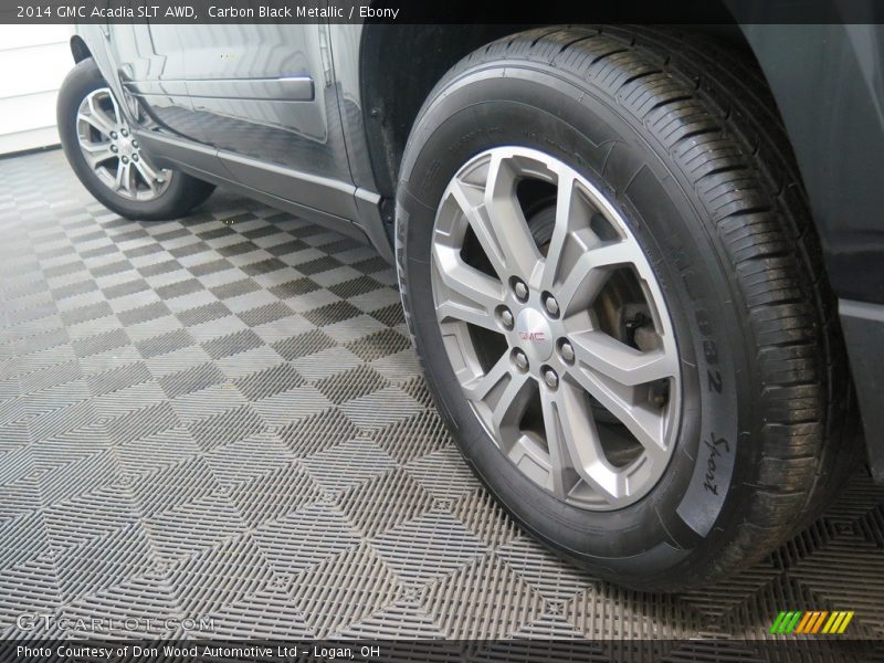 Carbon Black Metallic / Ebony 2014 GMC Acadia SLT AWD