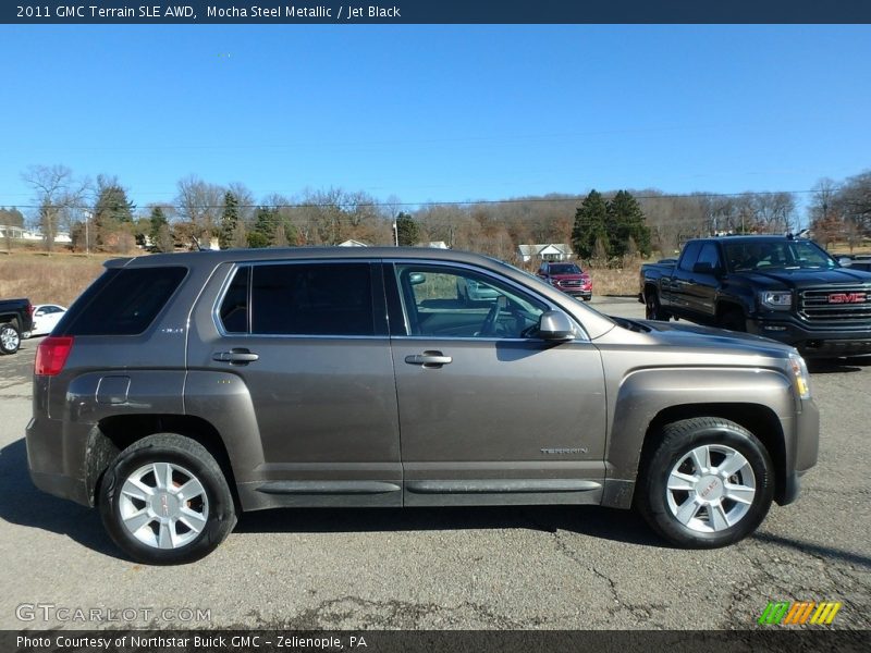 Mocha Steel Metallic / Jet Black 2011 GMC Terrain SLE AWD