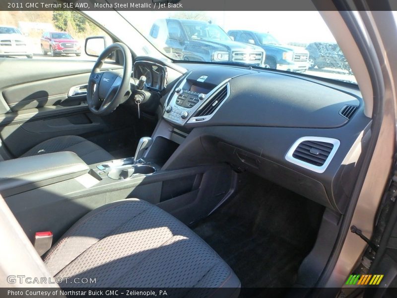 Mocha Steel Metallic / Jet Black 2011 GMC Terrain SLE AWD