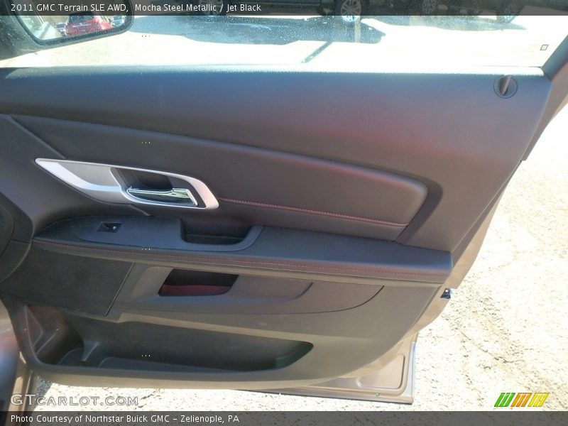 Mocha Steel Metallic / Jet Black 2011 GMC Terrain SLE AWD