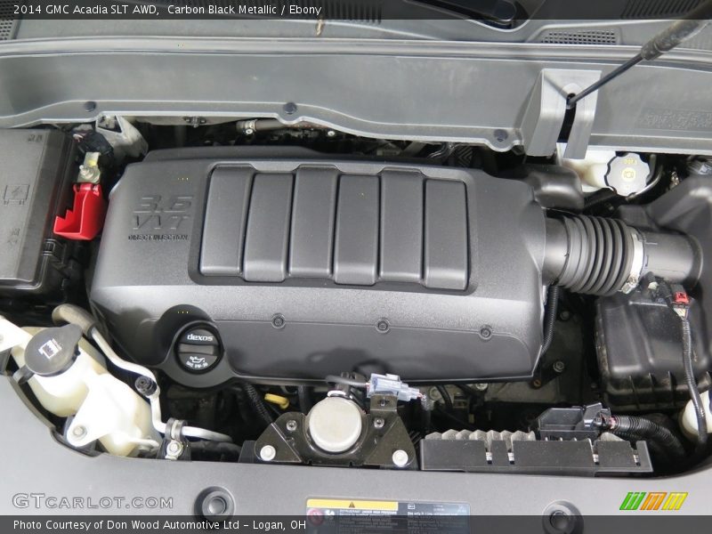 Carbon Black Metallic / Ebony 2014 GMC Acadia SLT AWD
