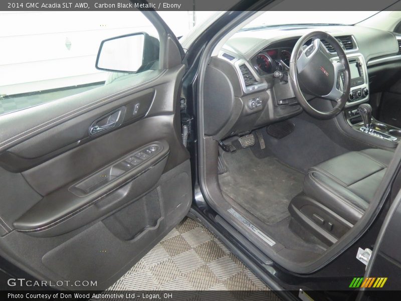 Carbon Black Metallic / Ebony 2014 GMC Acadia SLT AWD