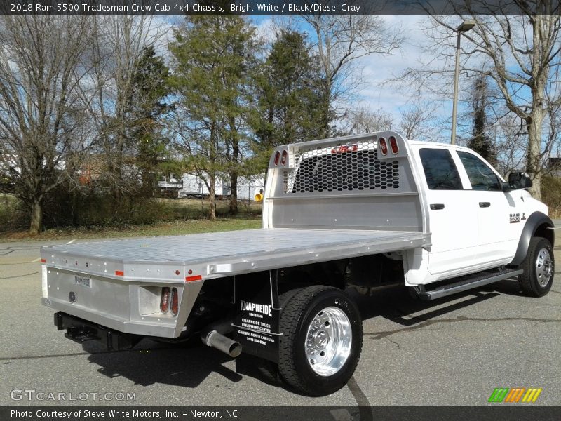Bright White / Black/Diesel Gray 2018 Ram 5500 Tradesman Crew Cab 4x4 Chassis