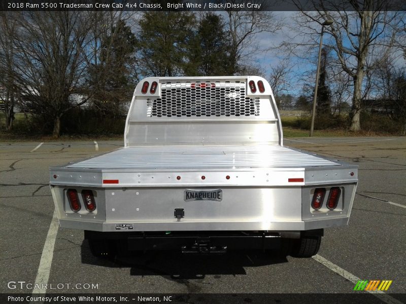 Bright White / Black/Diesel Gray 2018 Ram 5500 Tradesman Crew Cab 4x4 Chassis