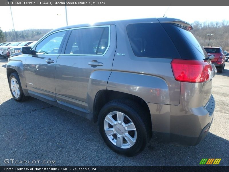 Mocha Steel Metallic / Jet Black 2011 GMC Terrain SLE AWD