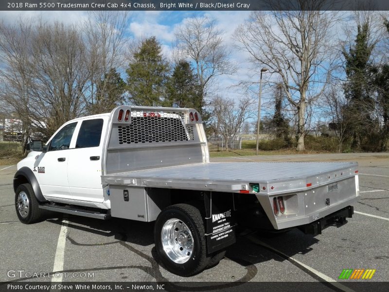 Bright White / Black/Diesel Gray 2018 Ram 5500 Tradesman Crew Cab 4x4 Chassis