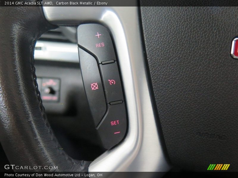 Carbon Black Metallic / Ebony 2014 GMC Acadia SLT AWD