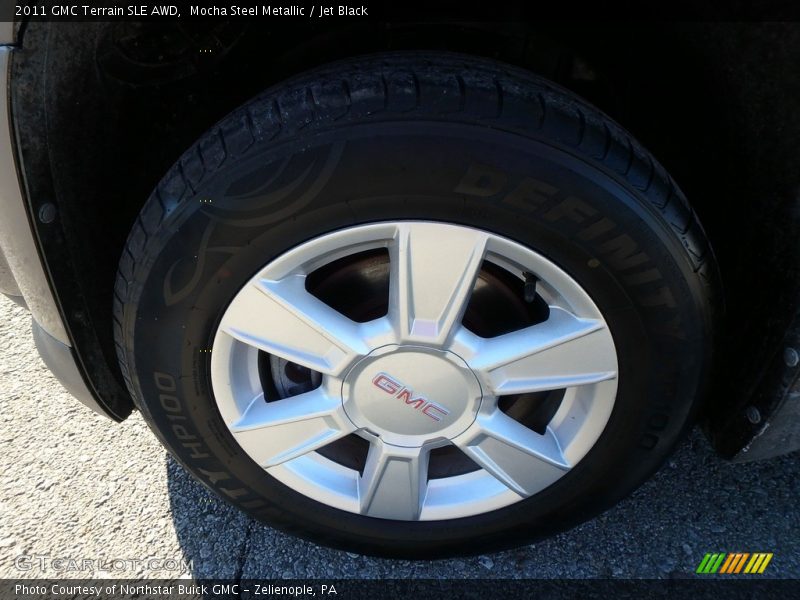 Mocha Steel Metallic / Jet Black 2011 GMC Terrain SLE AWD