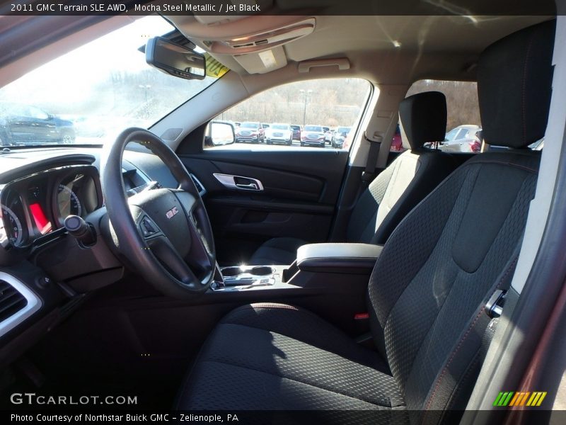 Mocha Steel Metallic / Jet Black 2011 GMC Terrain SLE AWD