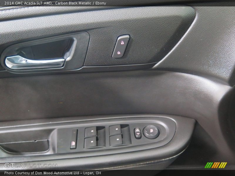 Carbon Black Metallic / Ebony 2014 GMC Acadia SLT AWD