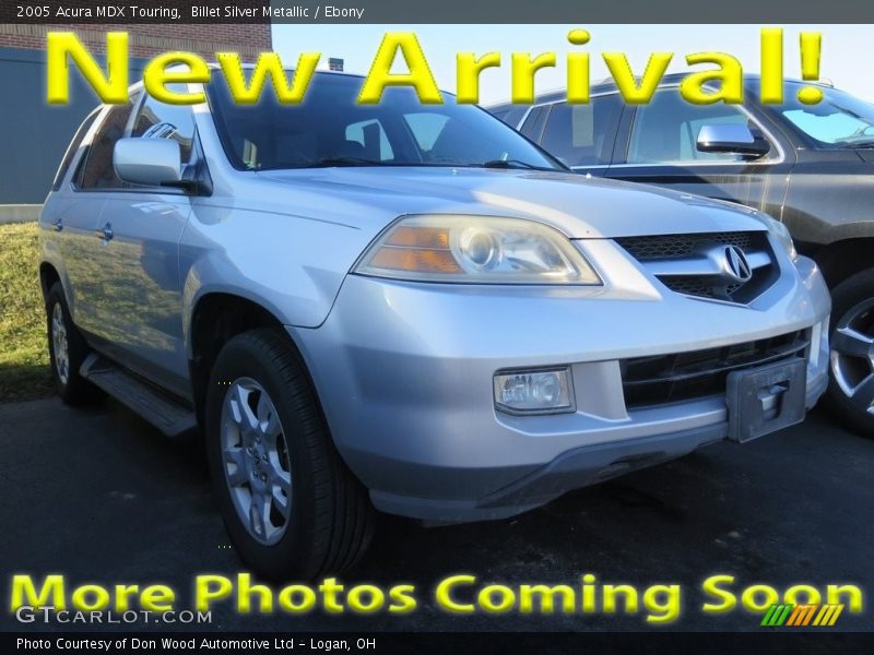 Billet Silver Metallic / Ebony 2005 Acura MDX Touring