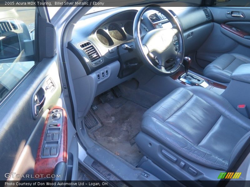 Billet Silver Metallic / Ebony 2005 Acura MDX Touring