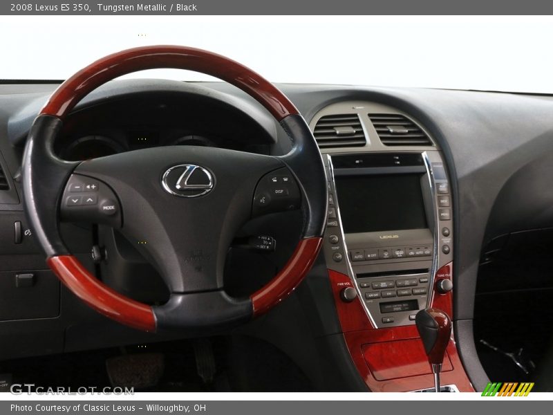 Tungsten Metallic / Black 2008 Lexus ES 350