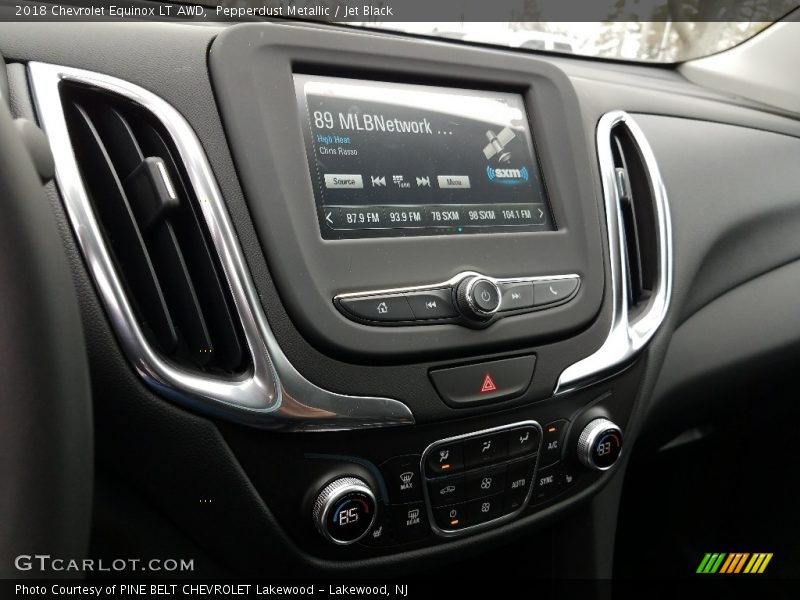 Pepperdust Metallic / Jet Black 2018 Chevrolet Equinox LT AWD