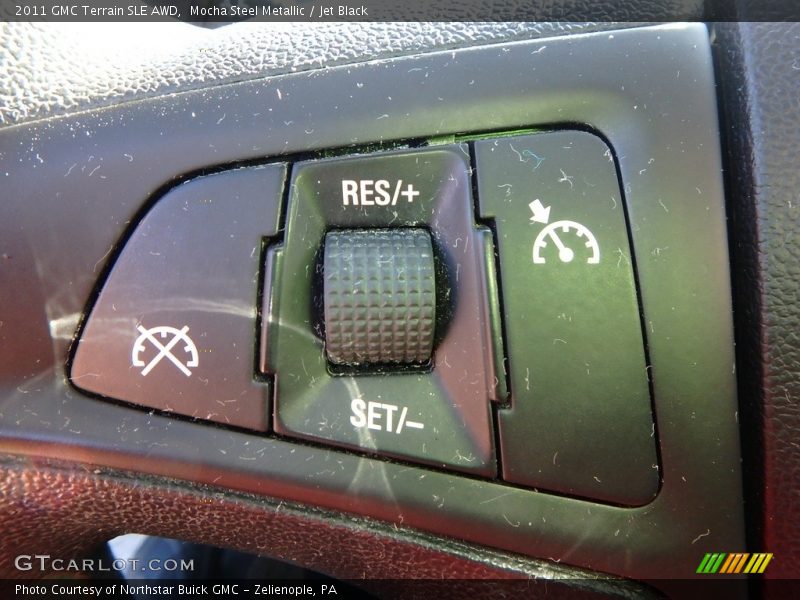 Mocha Steel Metallic / Jet Black 2011 GMC Terrain SLE AWD
