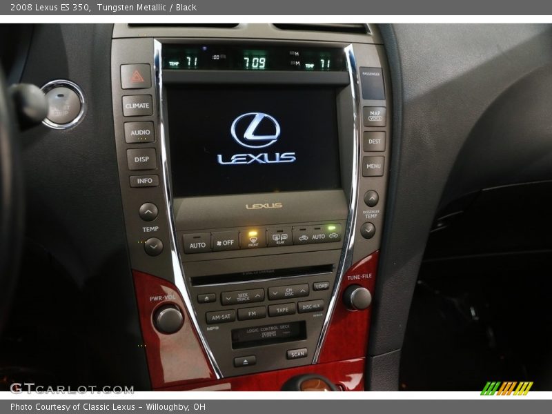 Tungsten Metallic / Black 2008 Lexus ES 350