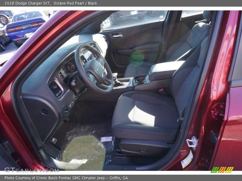 Octane Red Pearl / Black 2018 Dodge Charger SXT