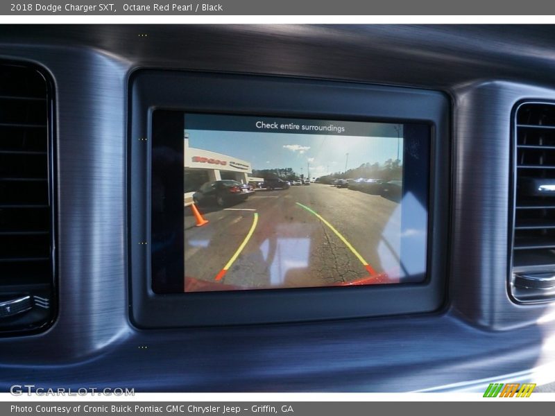 Octane Red Pearl / Black 2018 Dodge Charger SXT