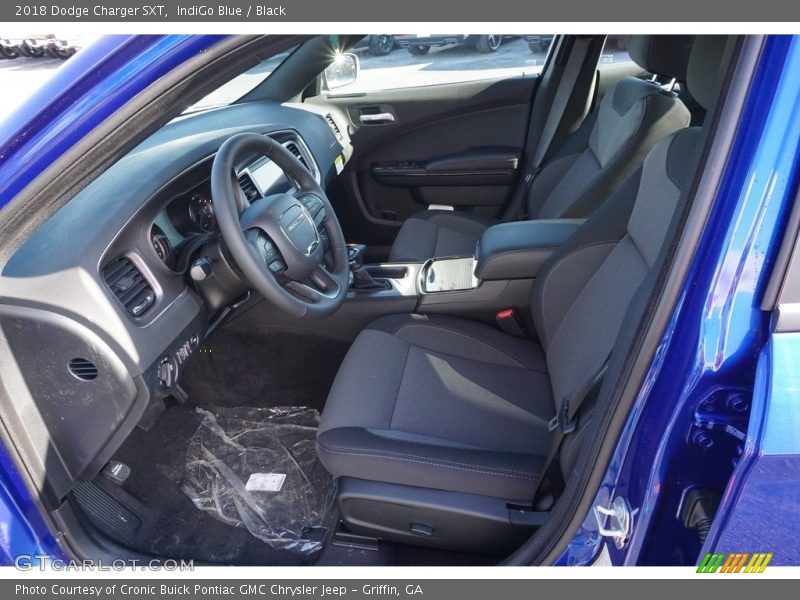 IndiGo Blue / Black 2018 Dodge Charger SXT
