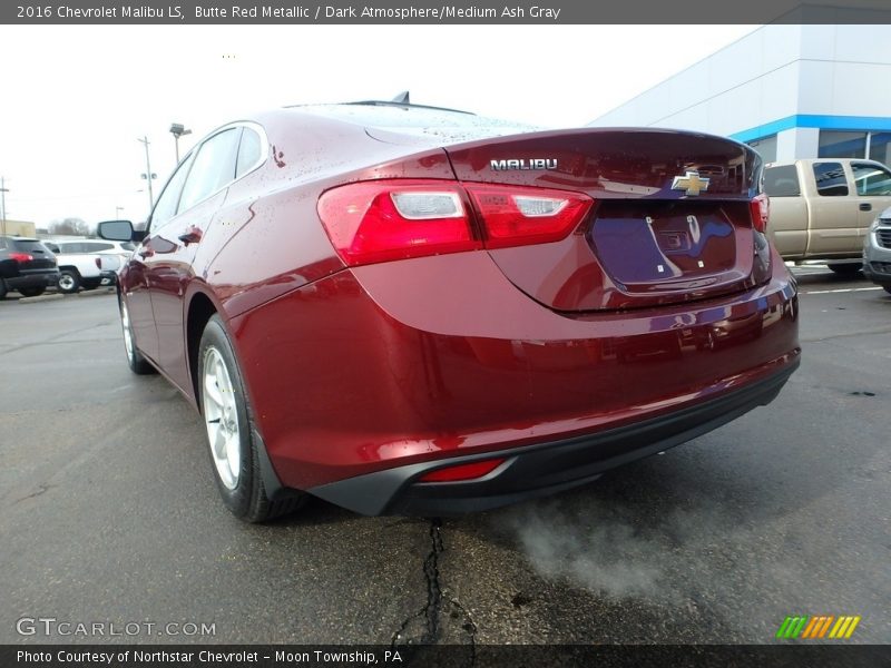 Butte Red Metallic / Dark Atmosphere/Medium Ash Gray 2016 Chevrolet Malibu LS