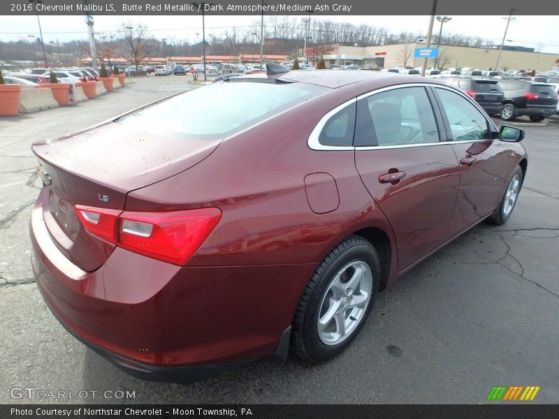 Butte Red Metallic / Dark Atmosphere/Medium Ash Gray 2016 Chevrolet Malibu LS