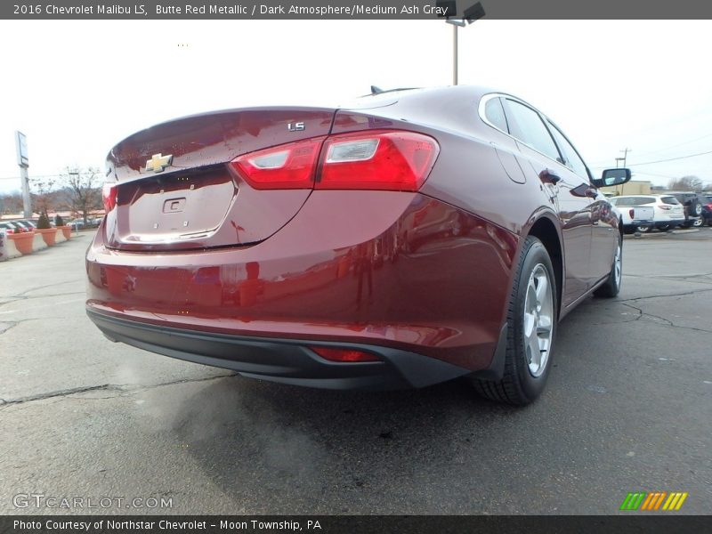 Butte Red Metallic / Dark Atmosphere/Medium Ash Gray 2016 Chevrolet Malibu LS