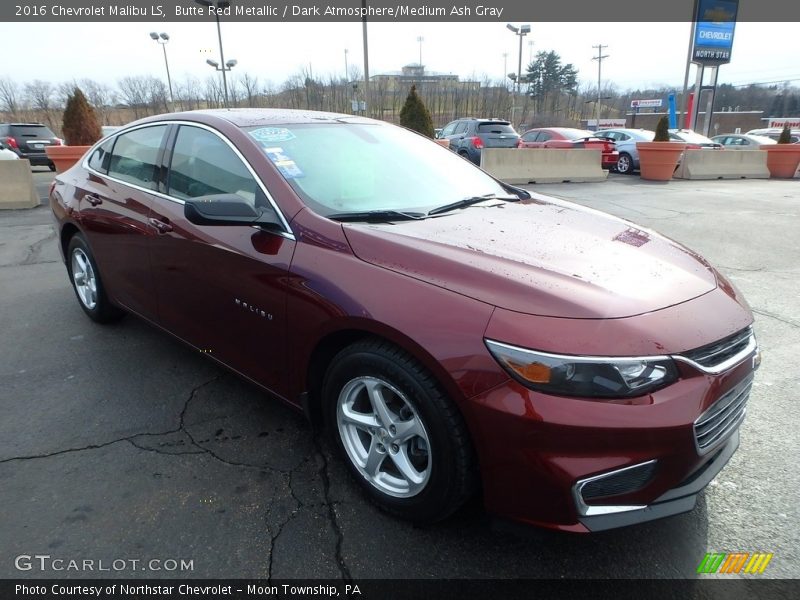 Butte Red Metallic / Dark Atmosphere/Medium Ash Gray 2016 Chevrolet Malibu LS