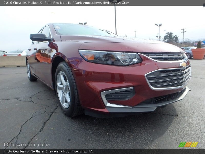 Butte Red Metallic / Dark Atmosphere/Medium Ash Gray 2016 Chevrolet Malibu LS