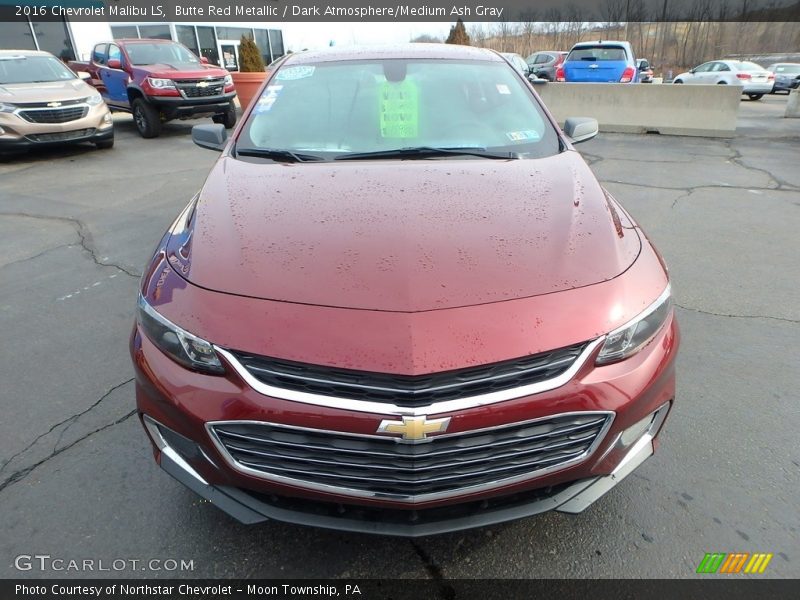 Butte Red Metallic / Dark Atmosphere/Medium Ash Gray 2016 Chevrolet Malibu LS