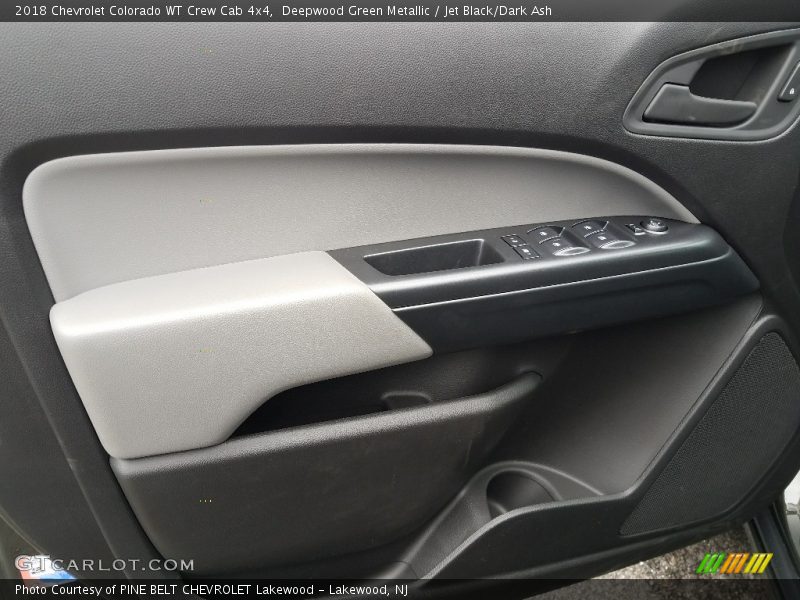 Deepwood Green Metallic / Jet Black/Dark Ash 2018 Chevrolet Colorado WT Crew Cab 4x4