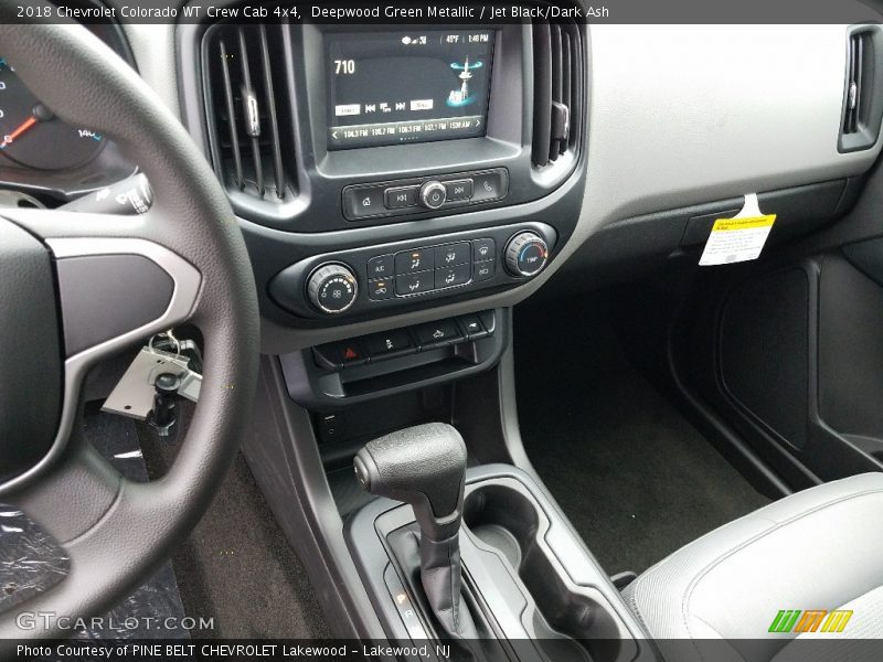 Deepwood Green Metallic / Jet Black/Dark Ash 2018 Chevrolet Colorado WT Crew Cab 4x4