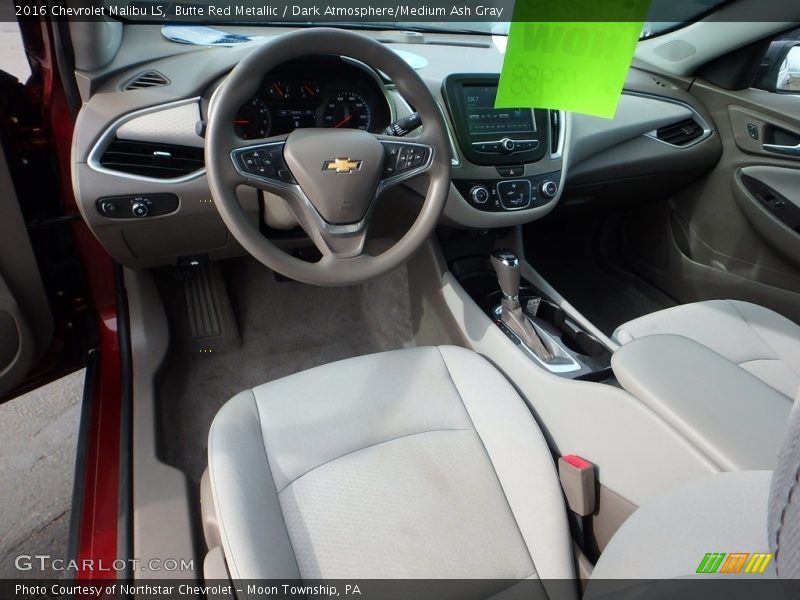 Butte Red Metallic / Dark Atmosphere/Medium Ash Gray 2016 Chevrolet Malibu LS