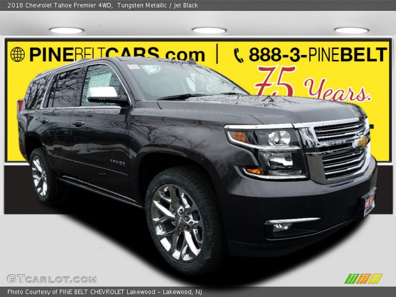 Tungsten Metallic / Jet Black 2018 Chevrolet Tahoe Premier 4WD