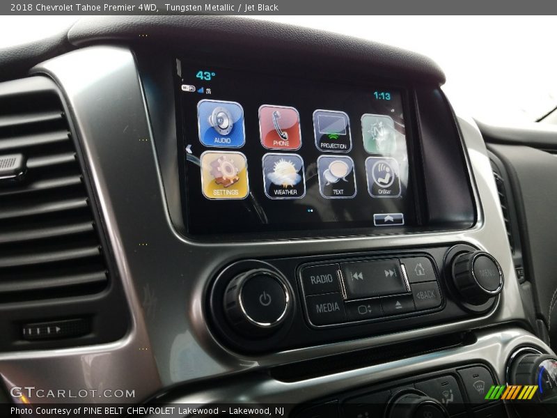 Tungsten Metallic / Jet Black 2018 Chevrolet Tahoe Premier 4WD