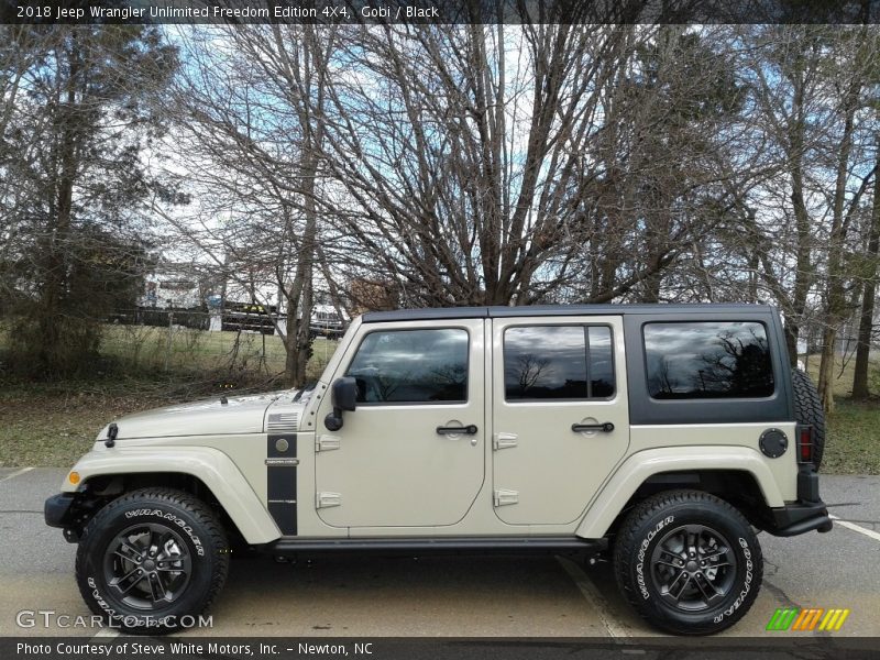 Gobi / Black 2018 Jeep Wrangler Unlimited Freedom Edition 4X4