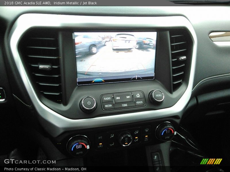 Iridium Metallic / Jet Black 2018 GMC Acadia SLE AWD