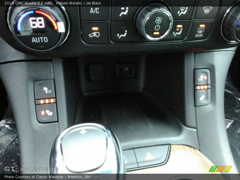 Iridium Metallic / Jet Black 2018 GMC Acadia SLE AWD