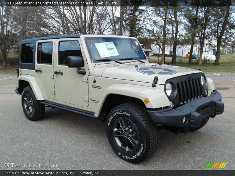 Gobi / Black 2018 Jeep Wrangler Unlimited Freedom Edition 4X4