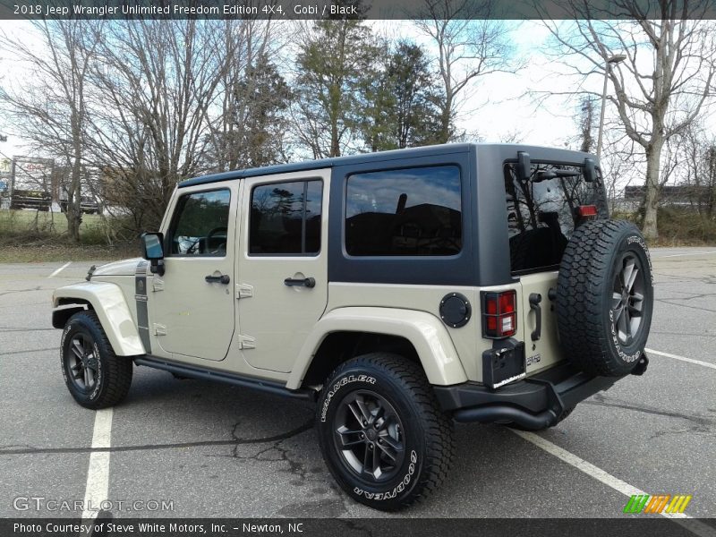 Gobi / Black 2018 Jeep Wrangler Unlimited Freedom Edition 4X4