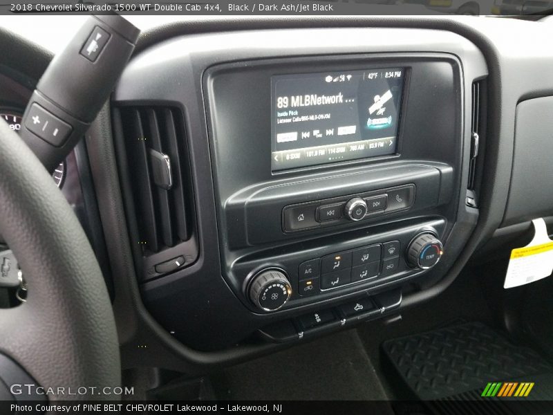 Black / Dark Ash/Jet Black 2018 Chevrolet Silverado 1500 WT Double Cab 4x4