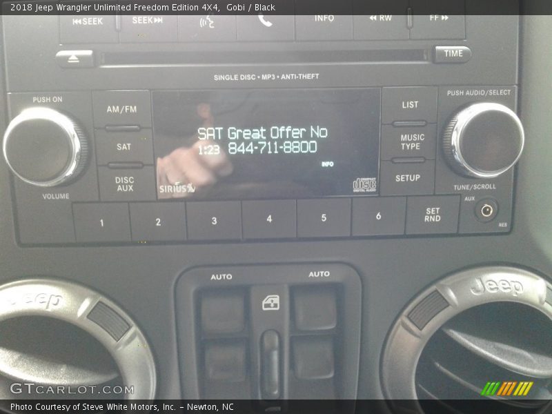 Gobi / Black 2018 Jeep Wrangler Unlimited Freedom Edition 4X4