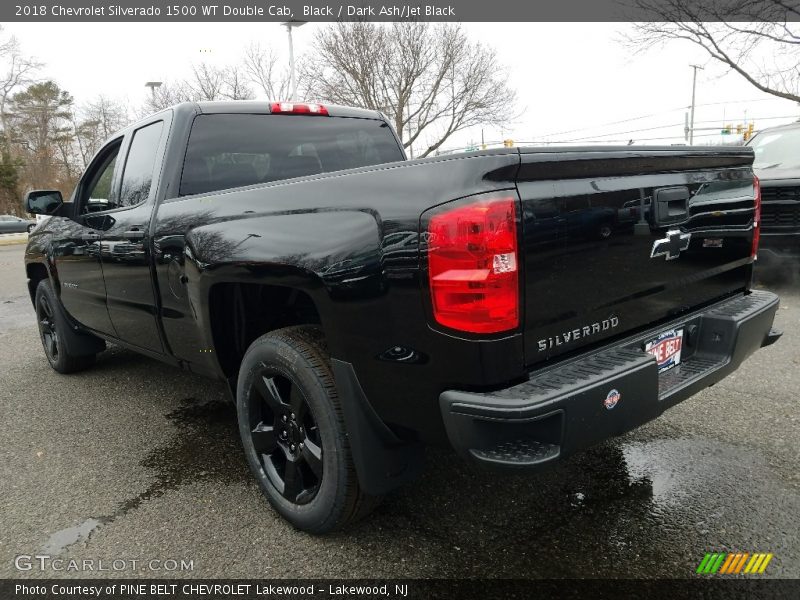 Black / Dark Ash/Jet Black 2018 Chevrolet Silverado 1500 WT Double Cab