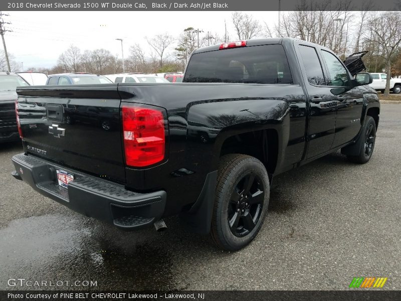 Black / Dark Ash/Jet Black 2018 Chevrolet Silverado 1500 WT Double Cab