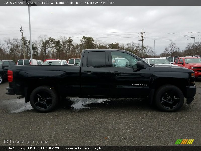 Black / Dark Ash/Jet Black 2018 Chevrolet Silverado 1500 WT Double Cab