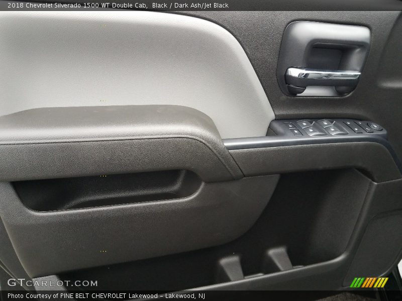 Black / Dark Ash/Jet Black 2018 Chevrolet Silverado 1500 WT Double Cab